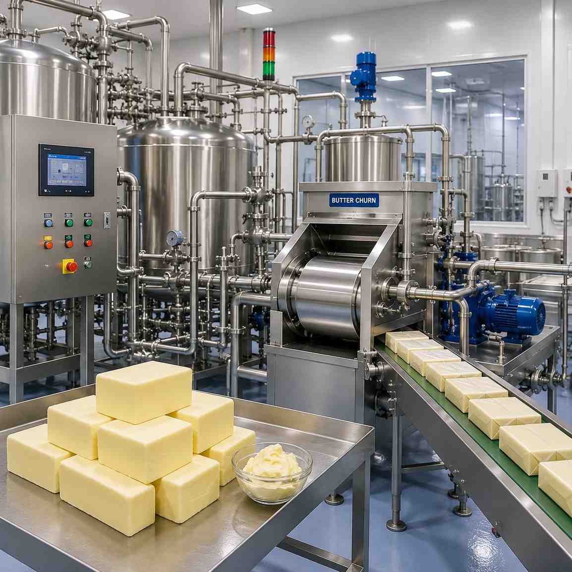 White Butter Processing Plants