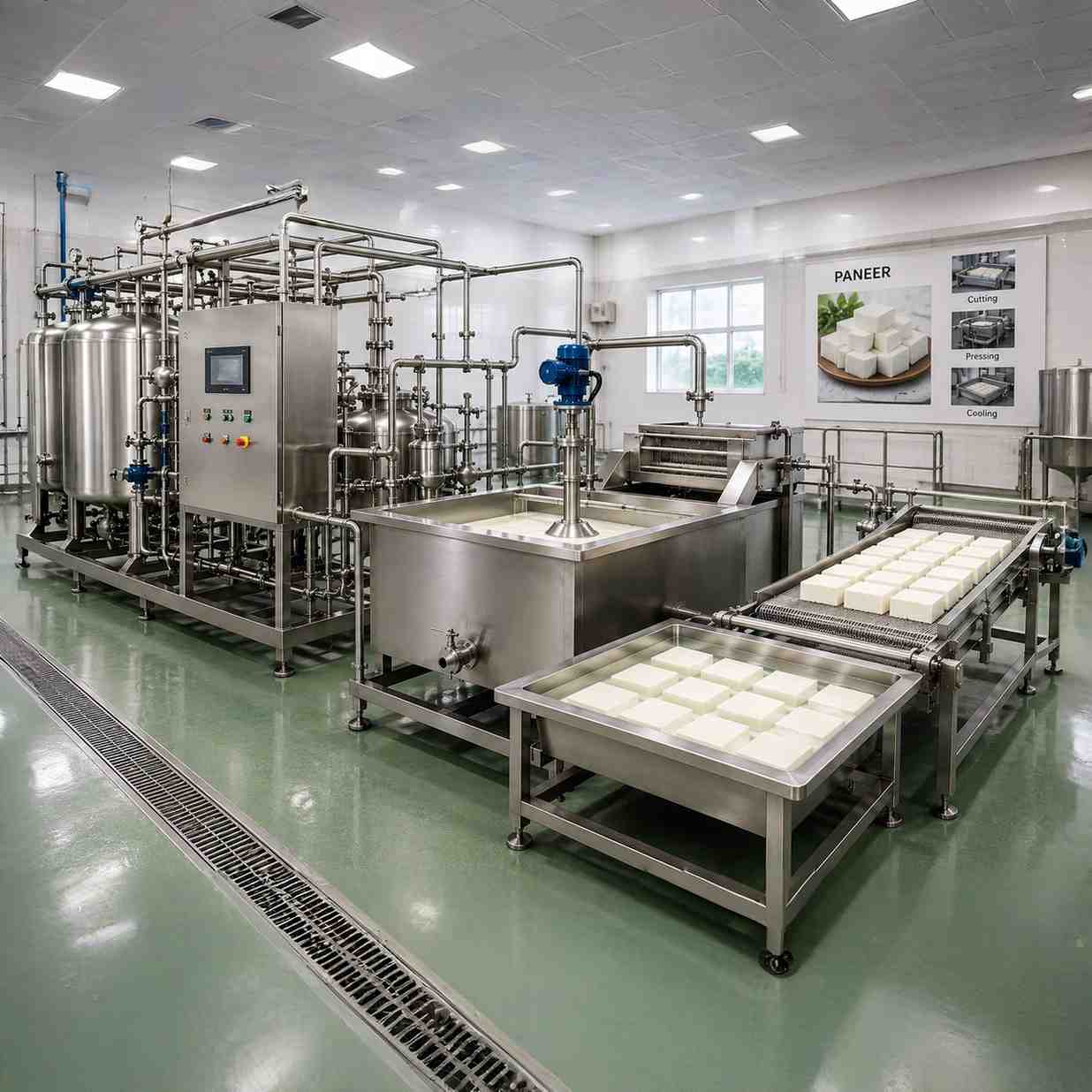 Paneer Processing Lines